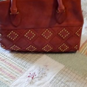 Steve Madden Mauve  gold studded